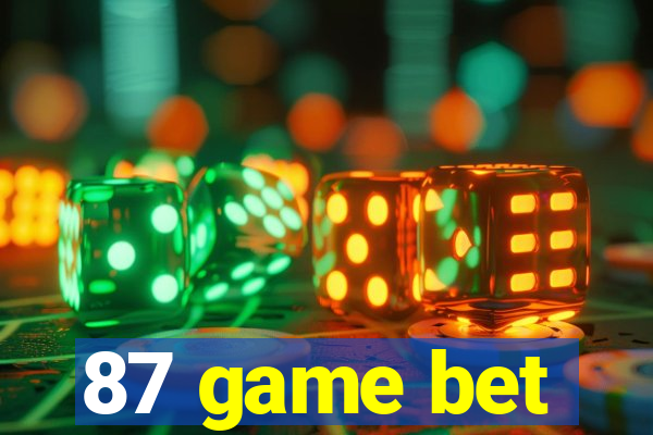 87 game bet